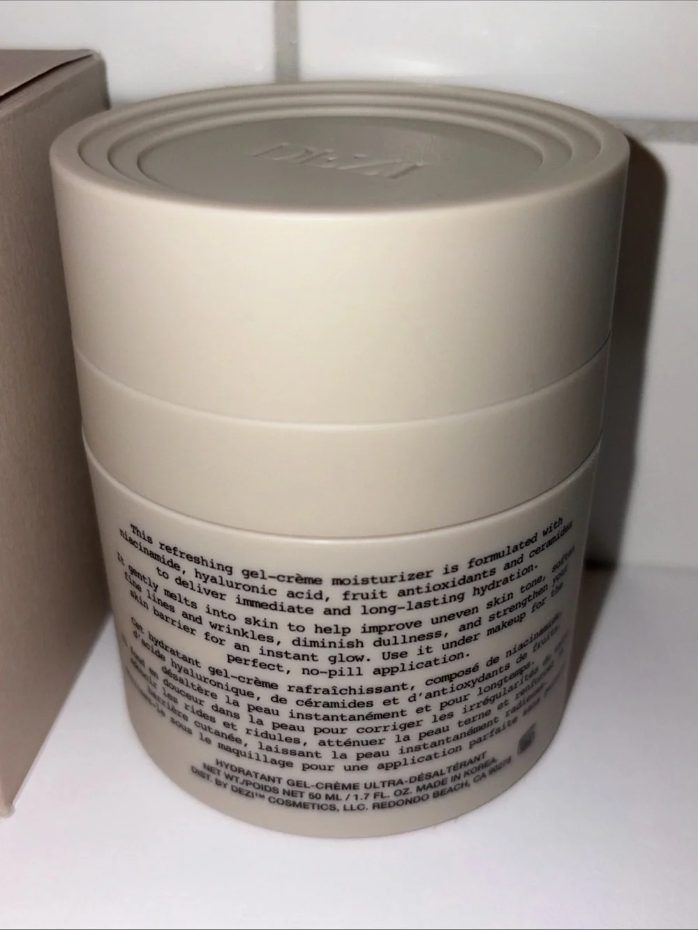 Dezi Skin Agua Fresca Thirst Quenching Gel-Crème Moisturizer 1.7 fl oz 50 ml NIB